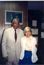 William Layton with Rosa Parks